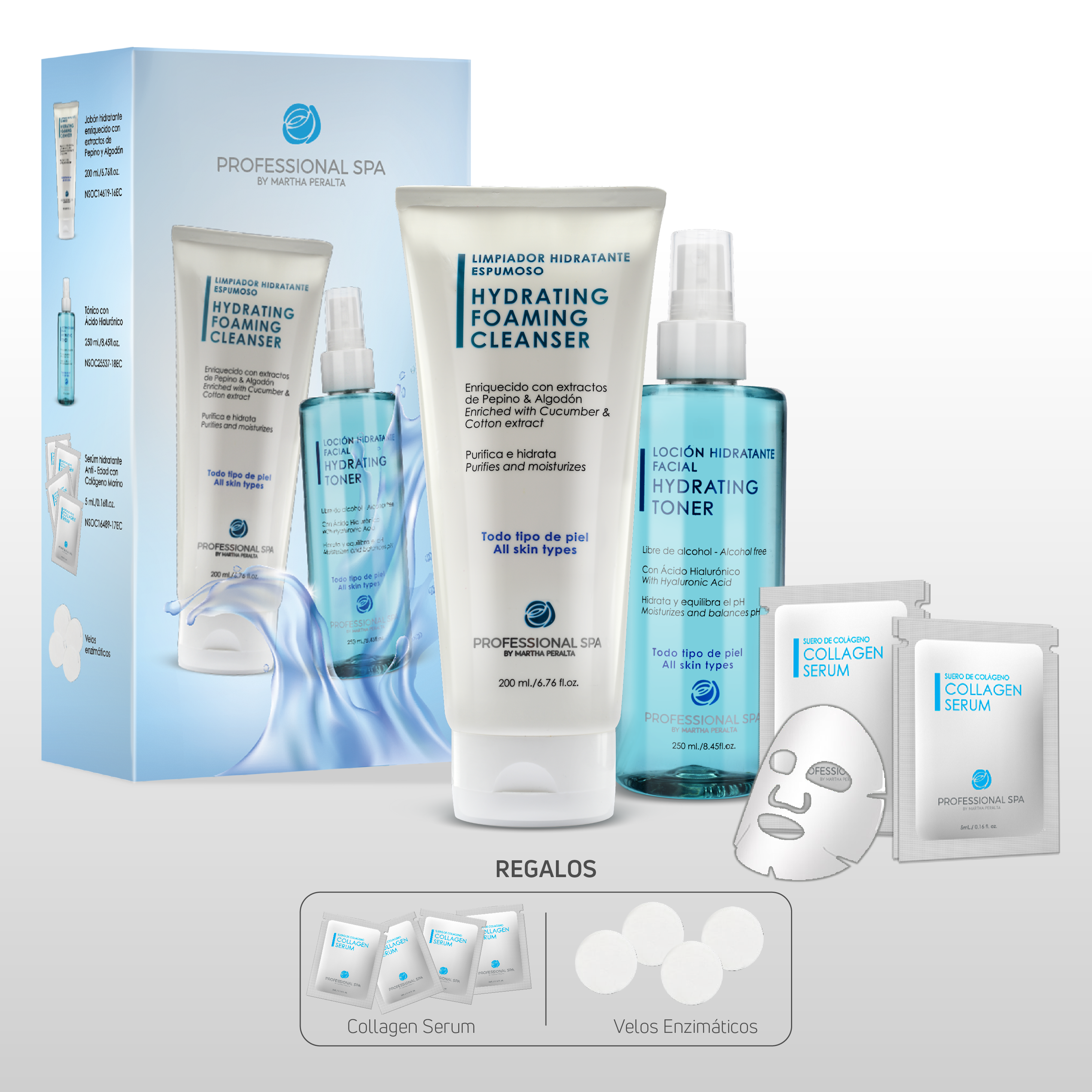 Kit hydrating set
